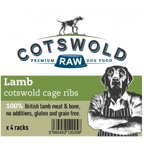 Cotswold Raw Lamb Cage Ribs X Four Frozen